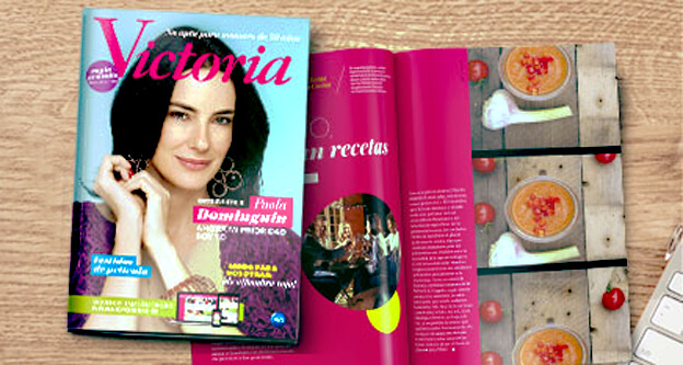 Recibe gratis en casa la revista Victoria