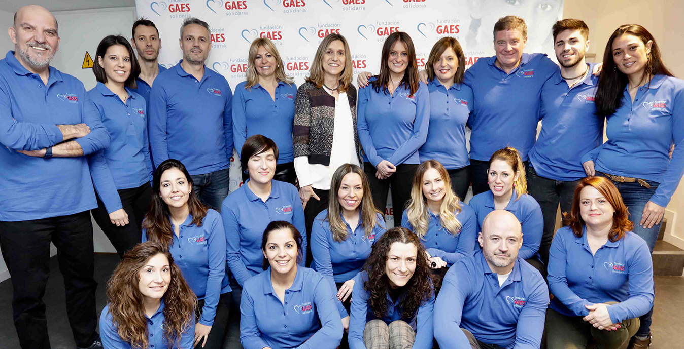 GAES_María José Gassó y voluntarios