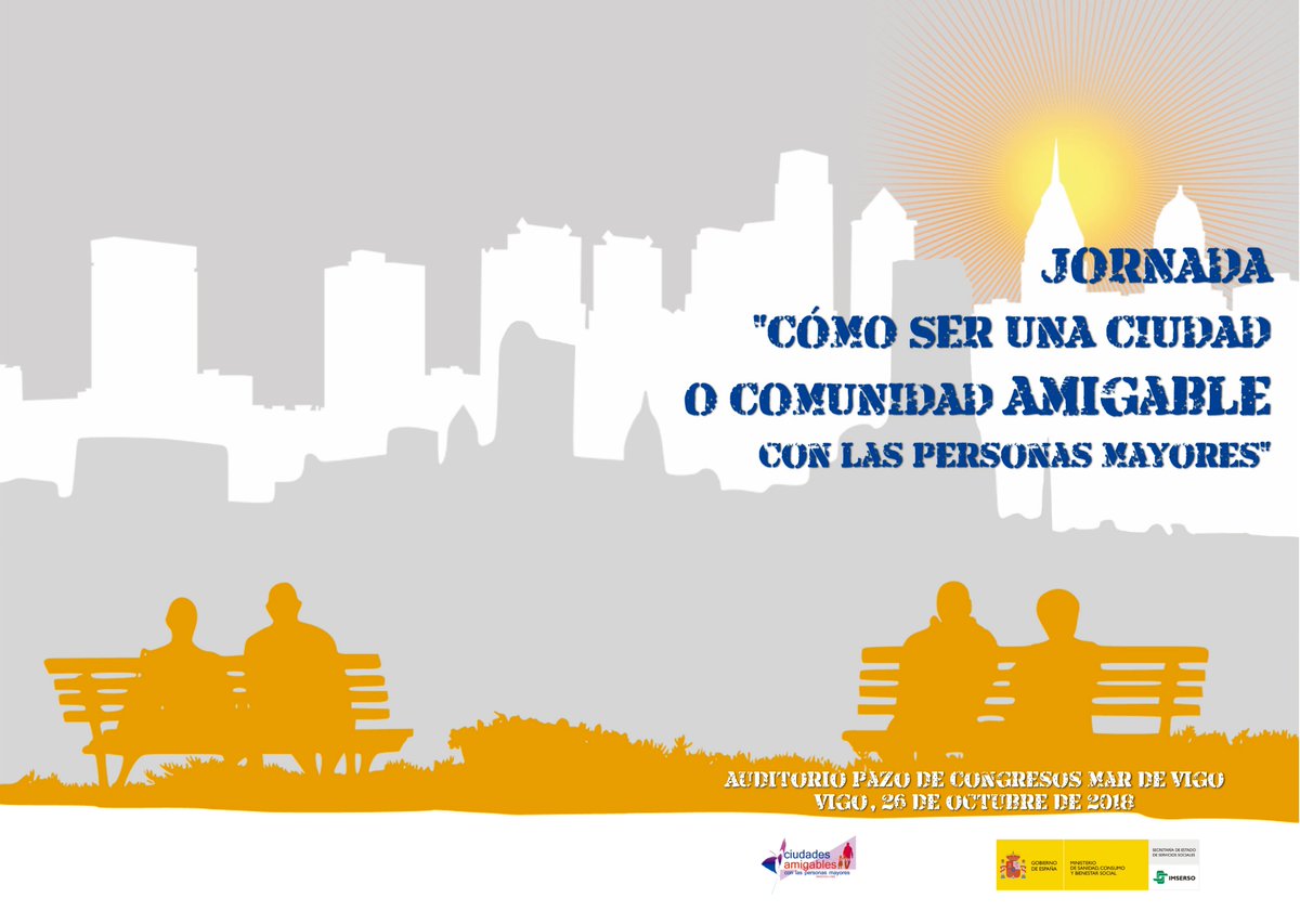 Vigo acoge la jornada formativa “Cómo ser una ciudad o comunidad amigable con las Personas Mayores