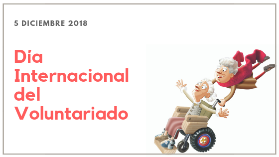 Gracias voluntarios/as, por vuestra gran labor social. Día internacional del Voluntariado