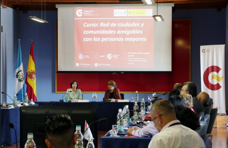 El Imserso imparte en Guatemala el curso sobre la implantación del proyecto OMS «Ciudades y comunidades amigables con las personas mayores» en el ámbito municipal