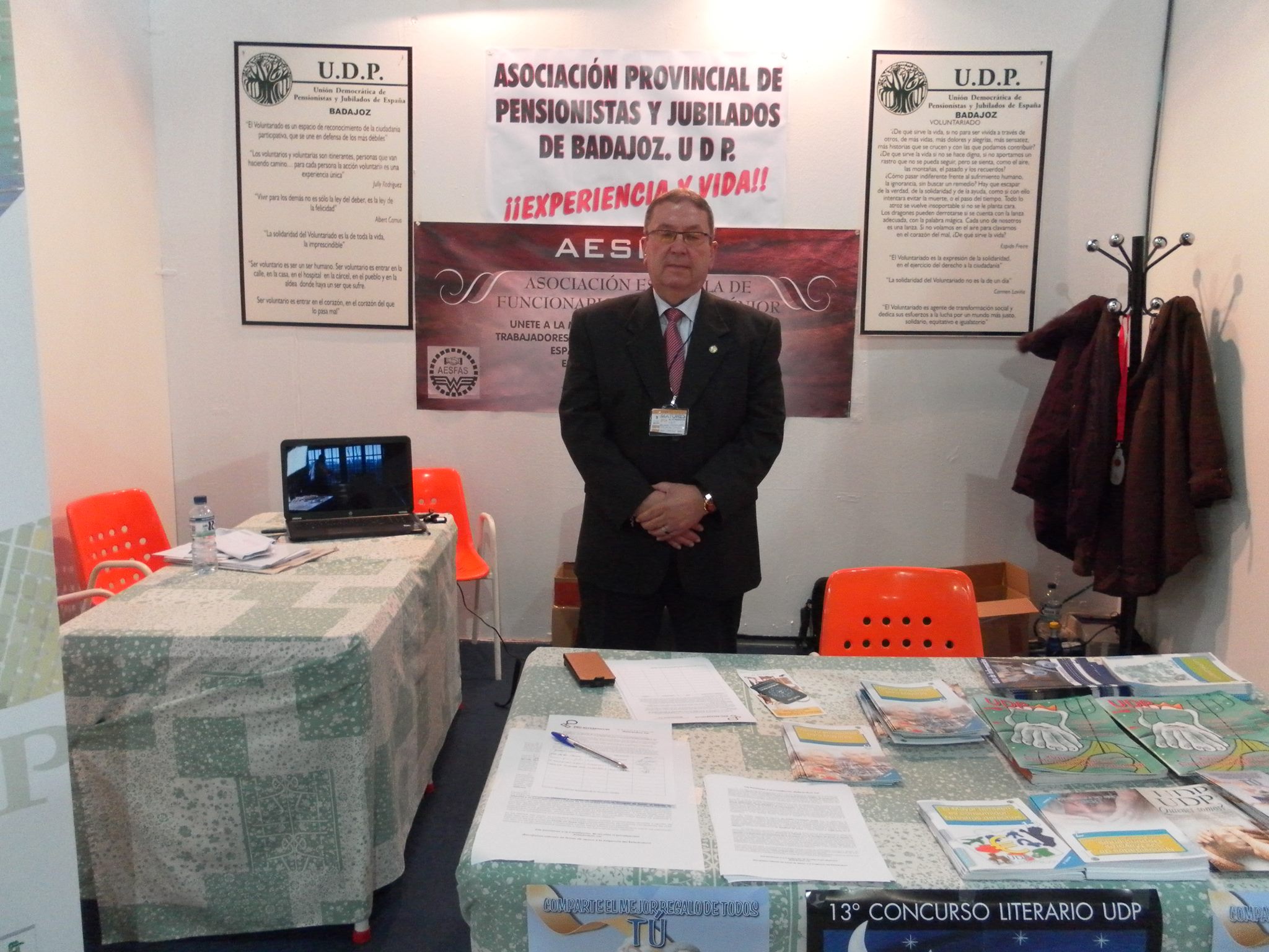 UDP badajoz, conmemora el día de las abuelas y los abuelos