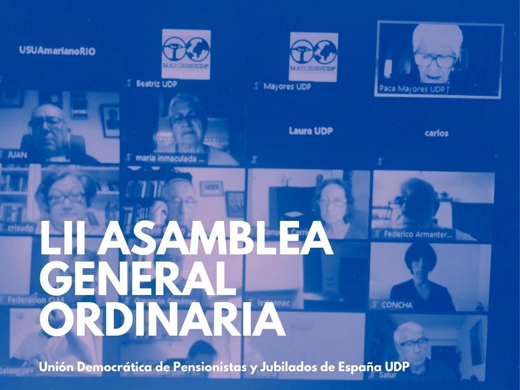 UDP celebra la LII Asamblea General Ordinaria de forma virtual