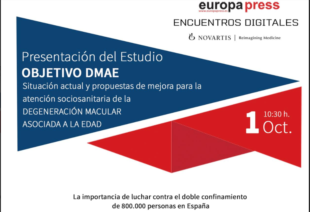 ¡Sigue en directo la presentación del ESTUDIO «objetivo dmae»