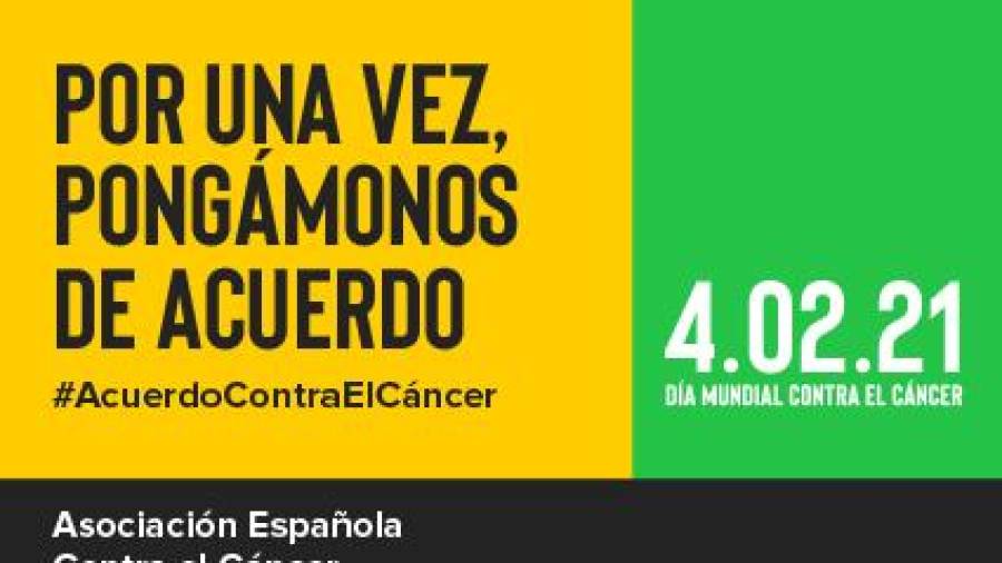 La AECC pide un gran Acuerdo Contra el Cáncer
