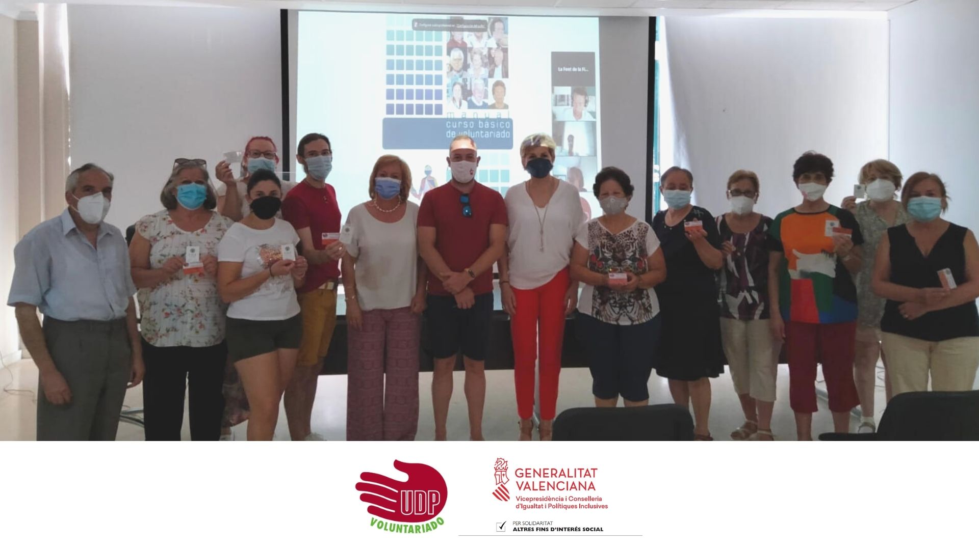 Curso básico voluntariado UDP_en La Font de la Figuera, Valencia