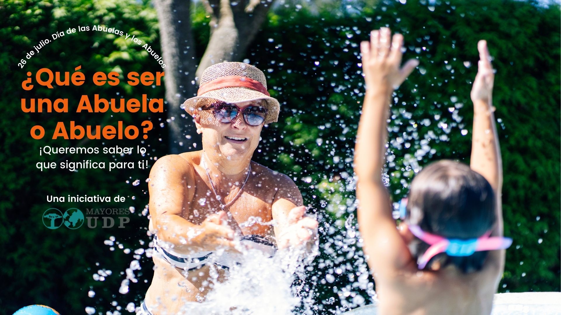 ¿Qué significa para ti ser abuela o abuelo? ¡Participa en la iniciativa de MayoresUDP!