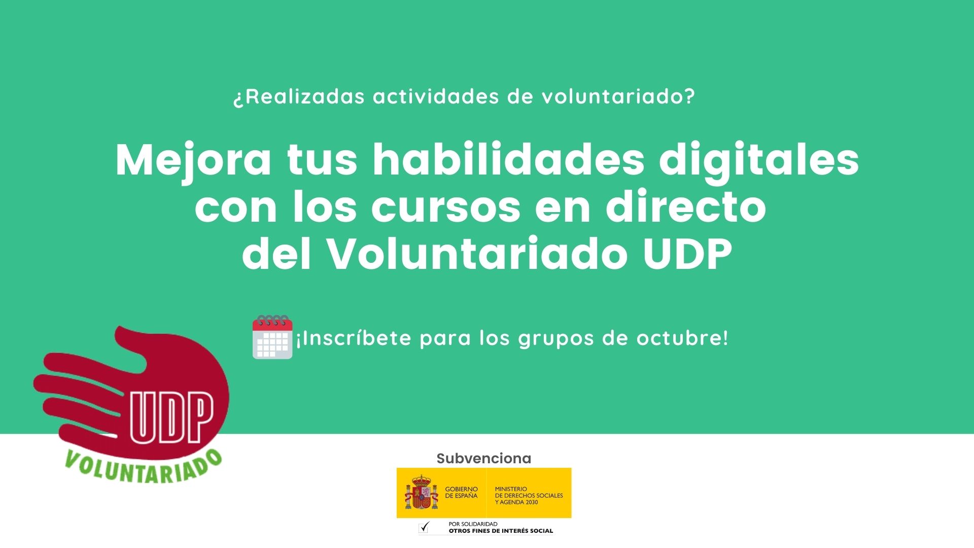 cursos voluntariado 