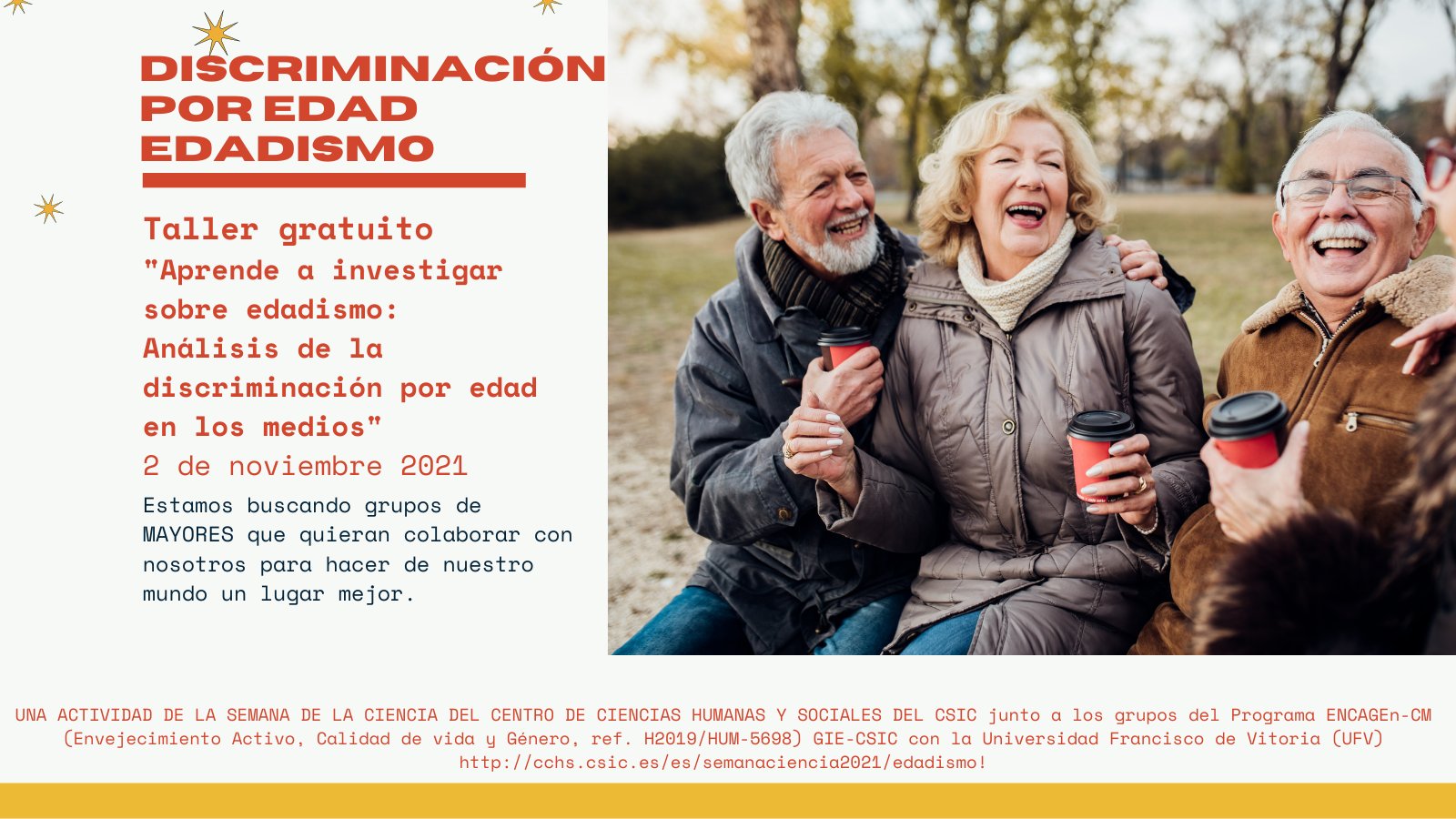 Aprende a investigar sobre edadismo: Análisis de la discriminación por edad en los medios