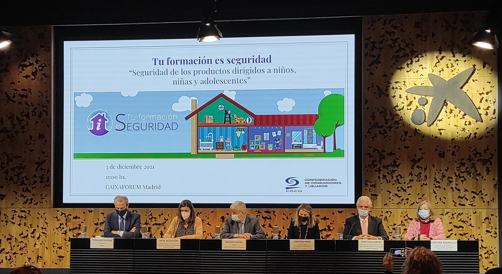 UDP participa en la presentación del proyecto «Tu formación es seguridad»