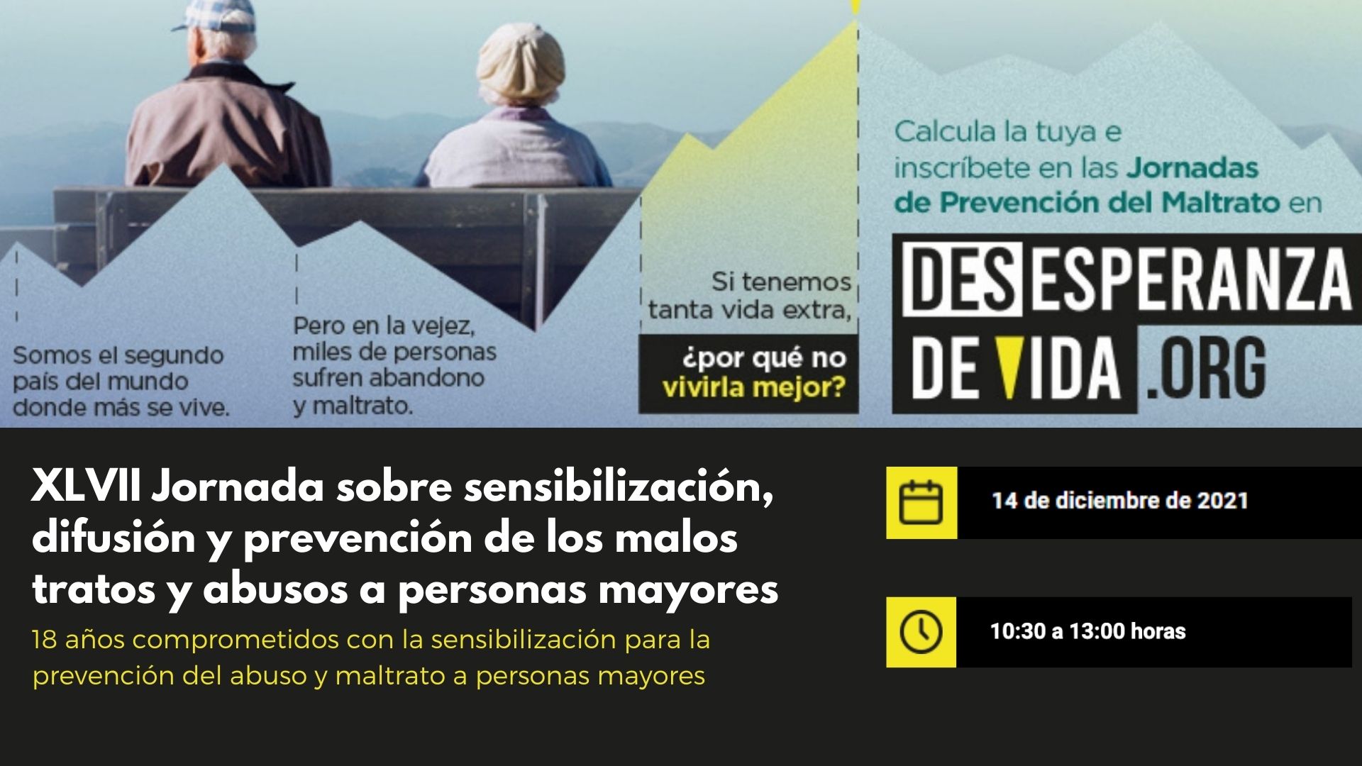 UDP visibiliza el problema de los malos tratos a las personas mayores