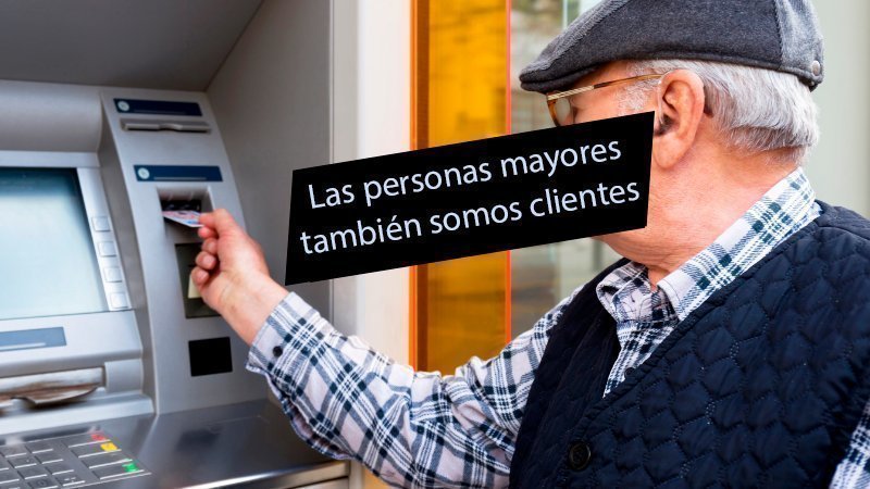 «Tengo 78 años y me siento apartado por los bancos»