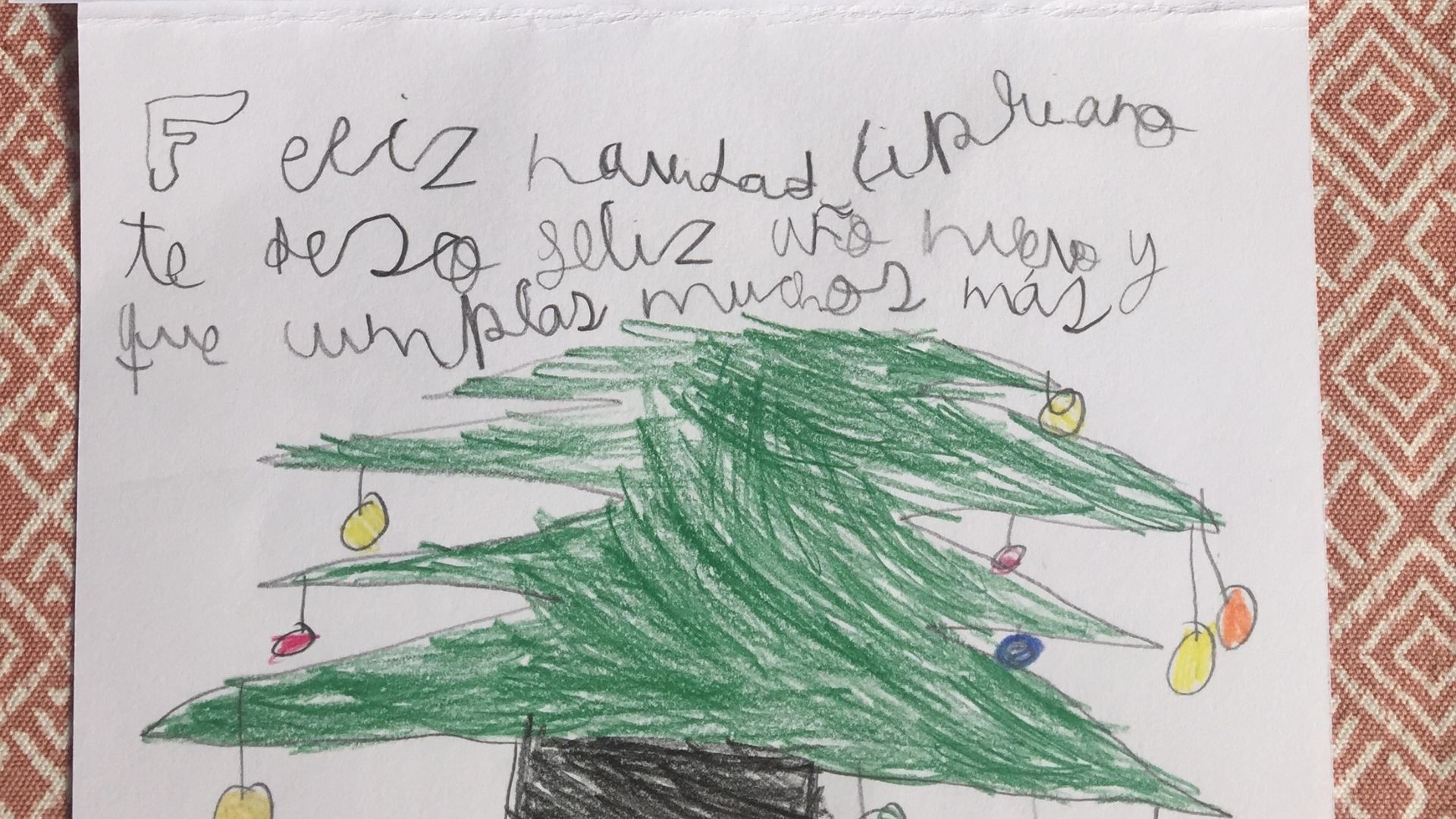 La ilusión de regalar una carta a una persona mayor desconocida