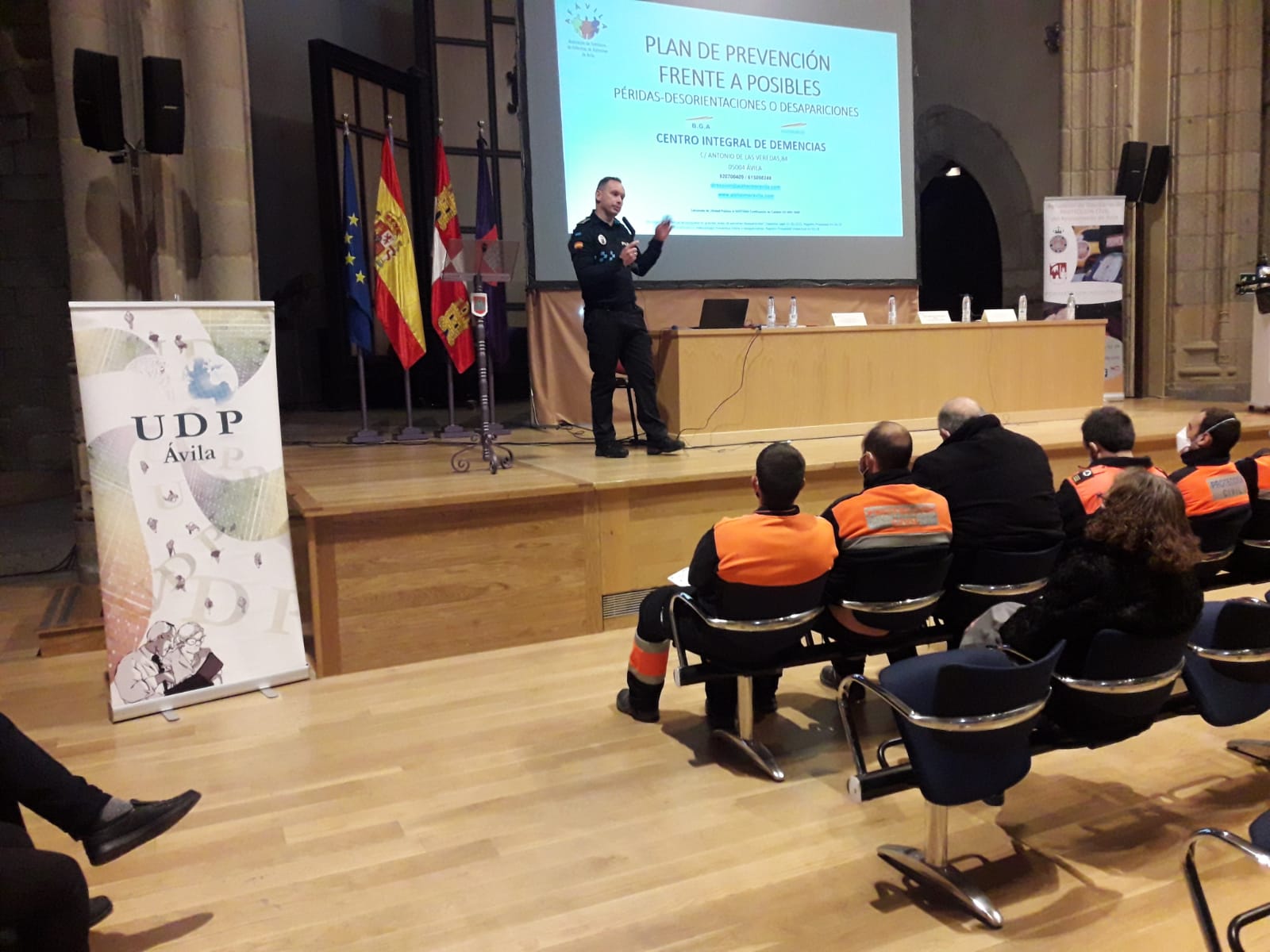 UDP Ávila en la 1ª jornada del XXXIX Curso de Búsqueda de Personas Desaparecidas