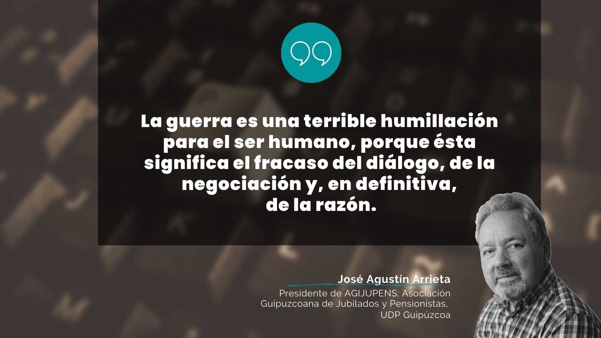 De una a otra Guerra, por José Agustín Arrieta
