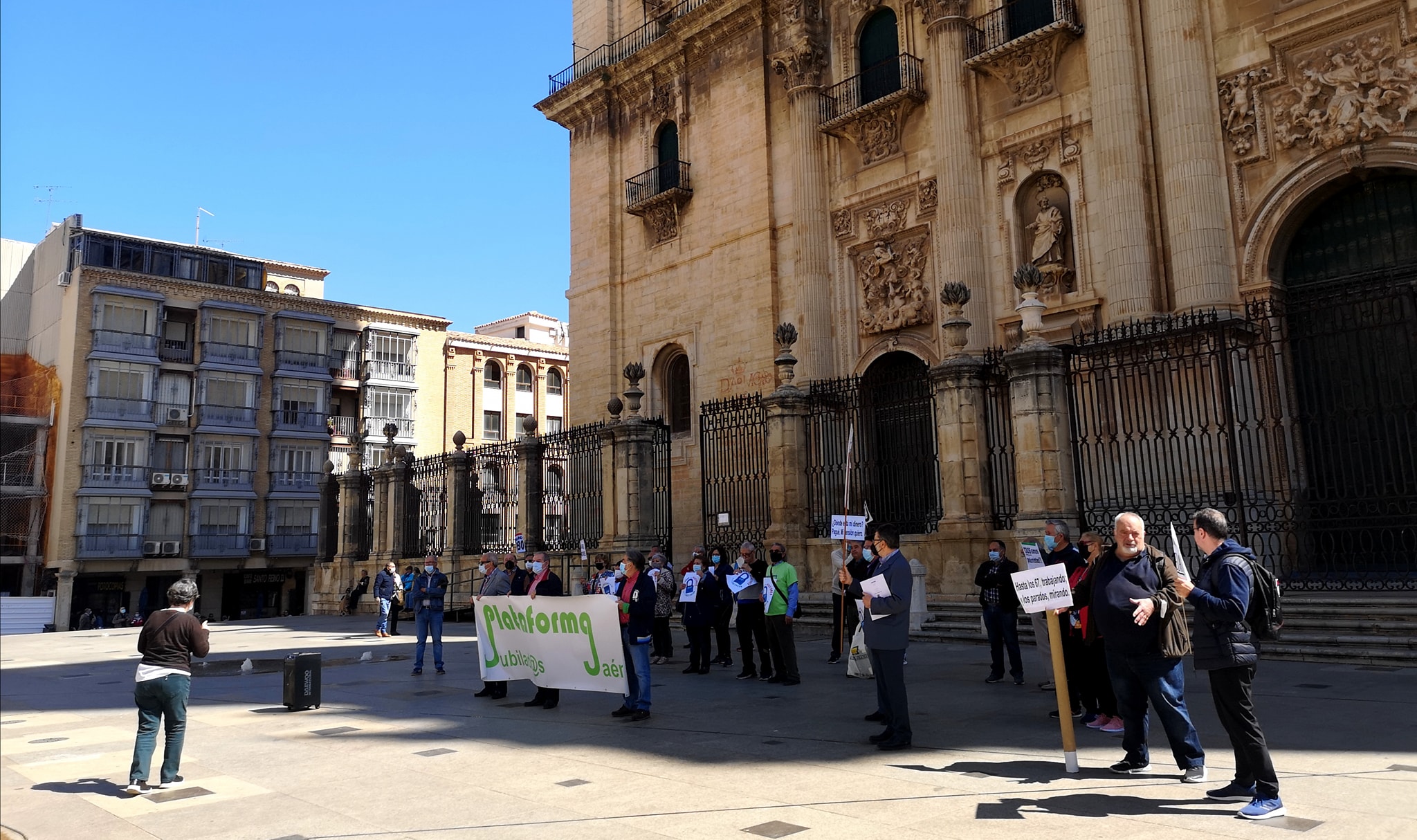 «Los pensionistas en Jaén y en España no vamos a dejar de luchar para defender las pensiones actuales y futuras»