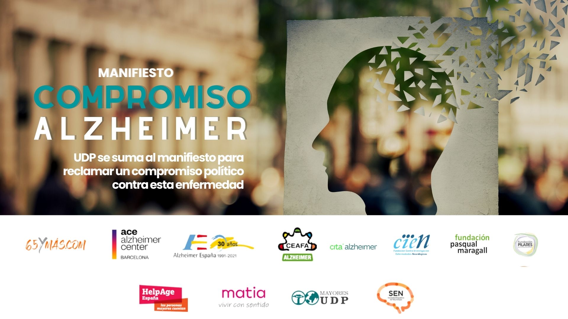 La Unión Democrática de Pensionistas y Jubilados se une al Compromiso Alzhéimer