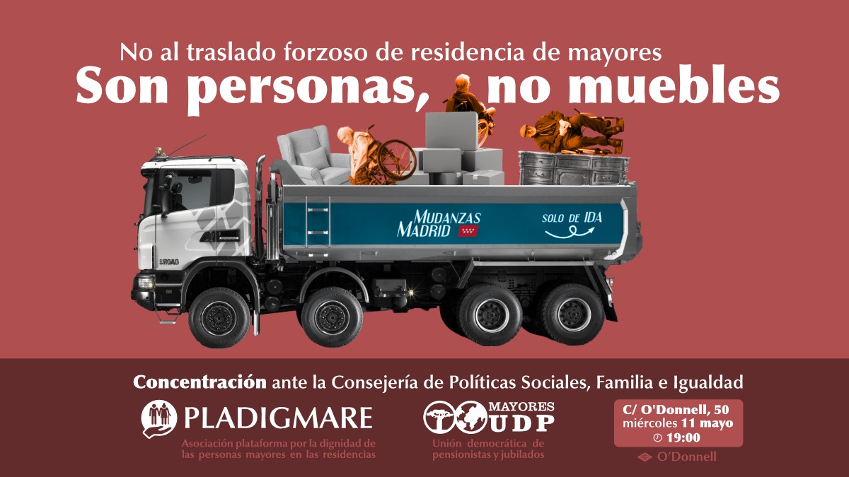 Las Personas Mayores NO somos muebles