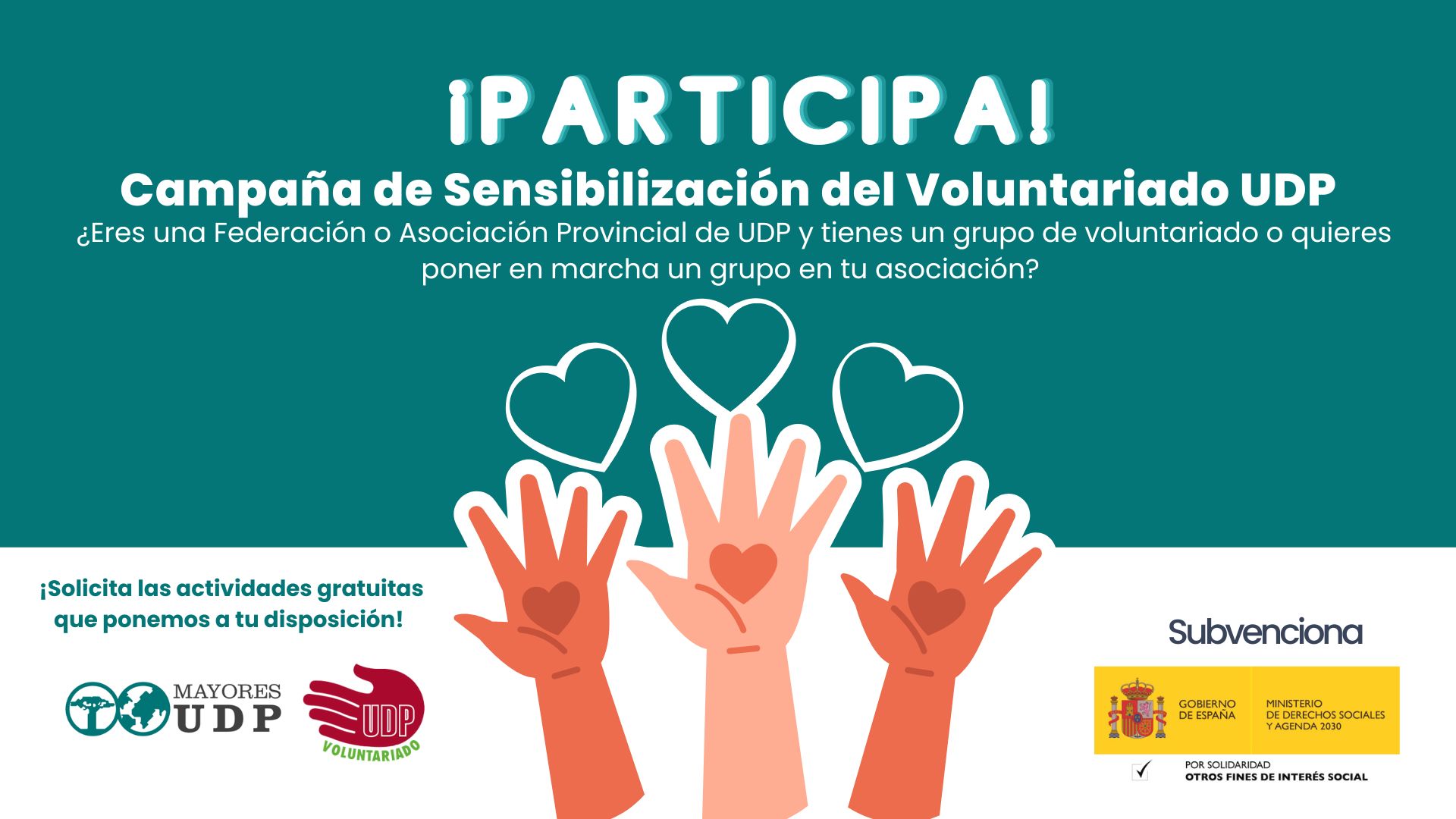 actividades voluntariado UDP