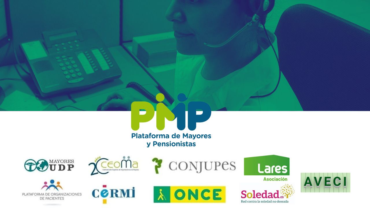 La PMP pide la creación del “Teléfono Estatal de Atención y Asesoramiento Personalizado a las personas mayores, pensionistas y próximas a la jubilación”