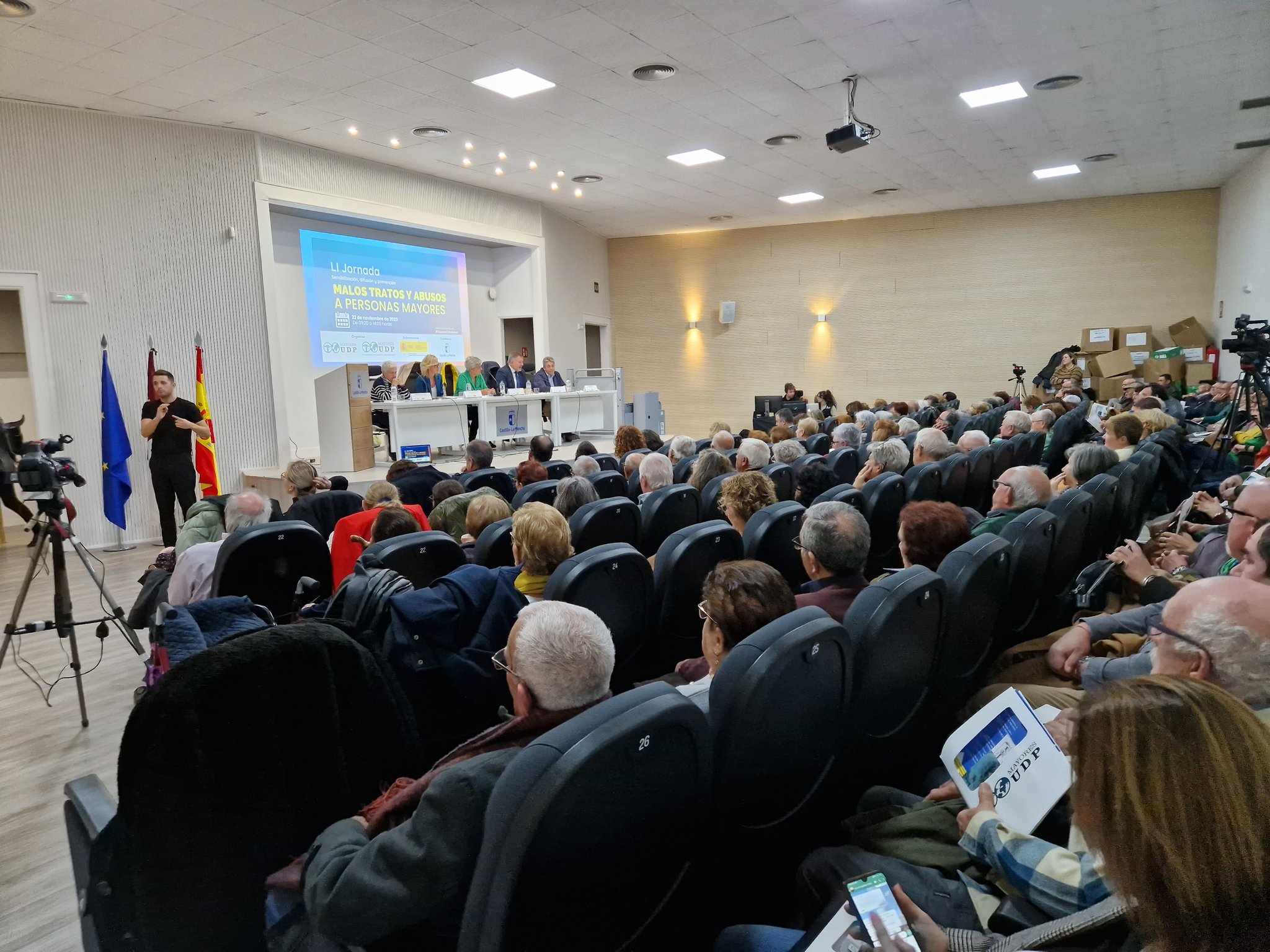 UDP celebra la LI Jornada de prevención de los malos tratos a Personas Mayores, en Cuenca